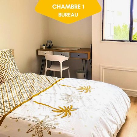 Ideal Groupe - Grands Espaces - 4 Chambres - Parking Gratuit - Proche Centre, Gare & Transports - Wifi - Offre Special De Reduction Jusqu'A -50 Le Mans Exterior foto