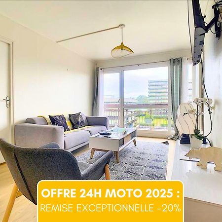 Ideal Groupe - Grands Espaces - 4 Chambres - Parking Gratuit - Proche Centre, Gare & Transports - Wifi - Offre Special De Reduction Jusqu'A -50 Le Mans Exterior foto